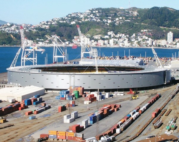 A major coup for the Asmuss subsidiary in Christchurch, Tudor Steel, was supplying steel for the Cake Tin in Wellington
