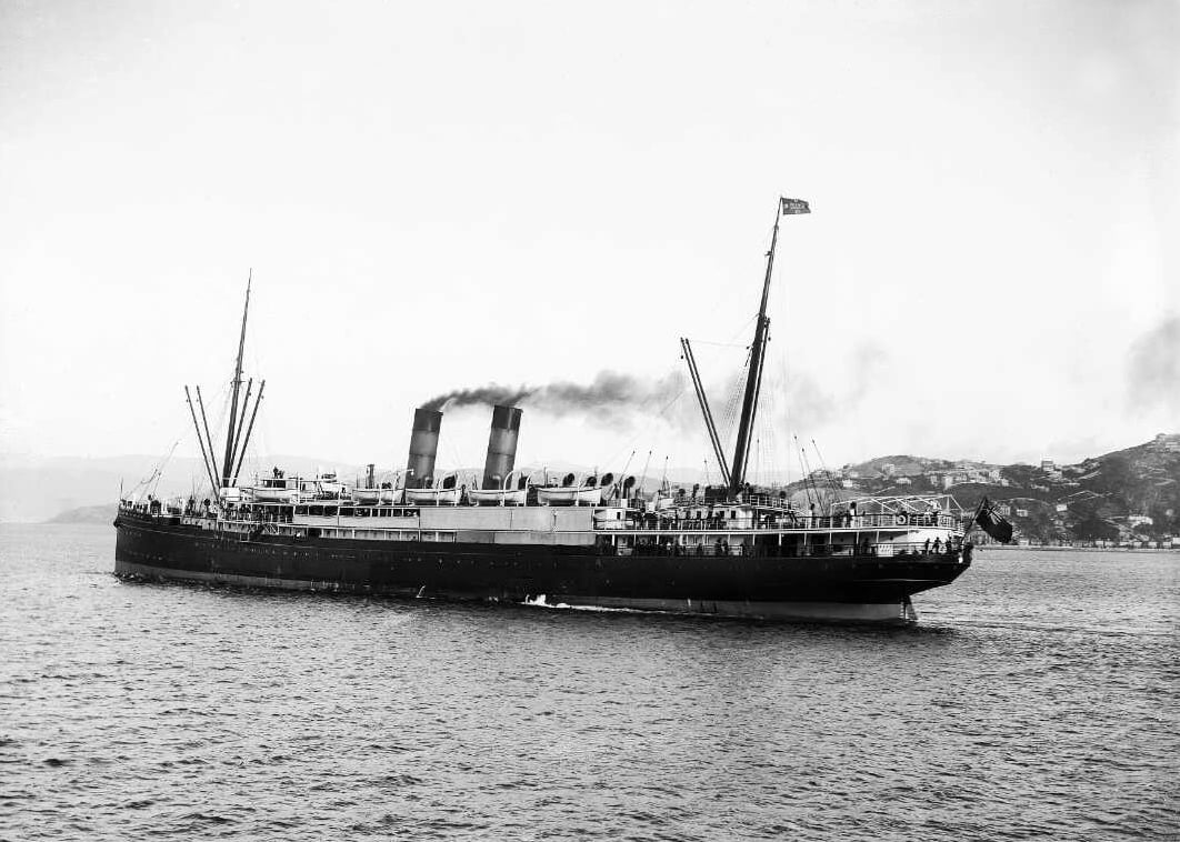 The Asmuss family arrived in Auckland on the Maheno in March 1920.