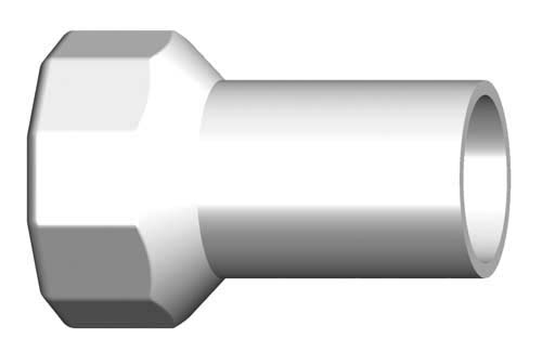 PVDF Female Adaptor Fittings BSP