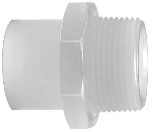 PVDF PVDF Male Adaptor Fittings BSP