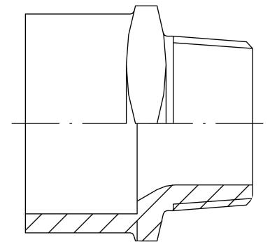 PVC-U Met Adaptor Socket-Nipple