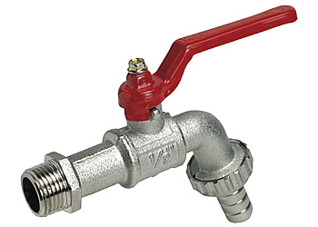 RUB Brass Bib Cock - BVEK