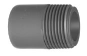 CPVC Schedule 80 Nipple Plain / Threaded BSP Machined