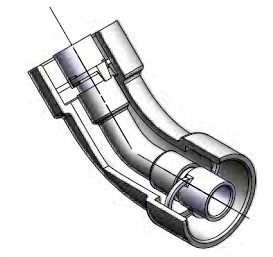 45° Elbow PVC80