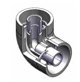 90° Elbow PVC80