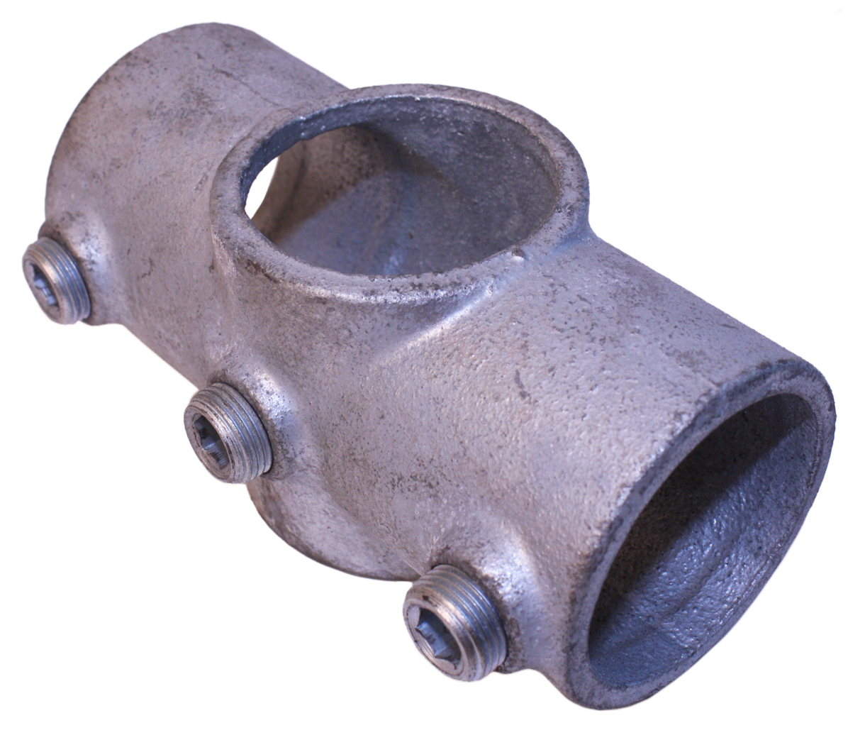 Fencing-Tube Clamp 2 Socket Cross-Type 119