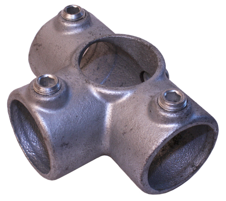 Fencing-Tube Clamp Tee with Centre Outlet-Type 176-1