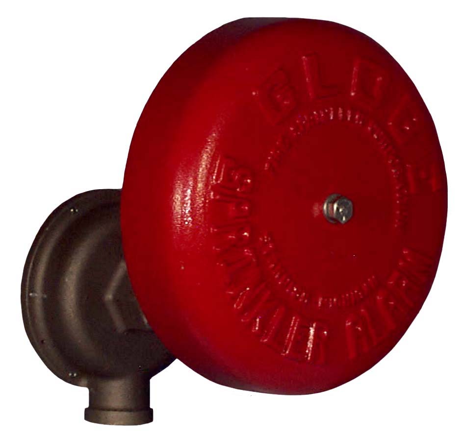 Single Water Motor Alarm Gong Globe type