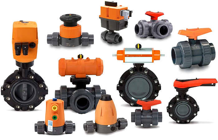 Plastic Valves for Pump Stations