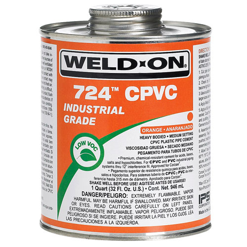 IPS 724 PVC & CPVC Heavy Body Solvent Cement