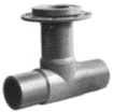 Long spigot hydrant tees SDR11