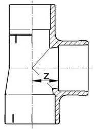 Pro-fit System Tee 90°