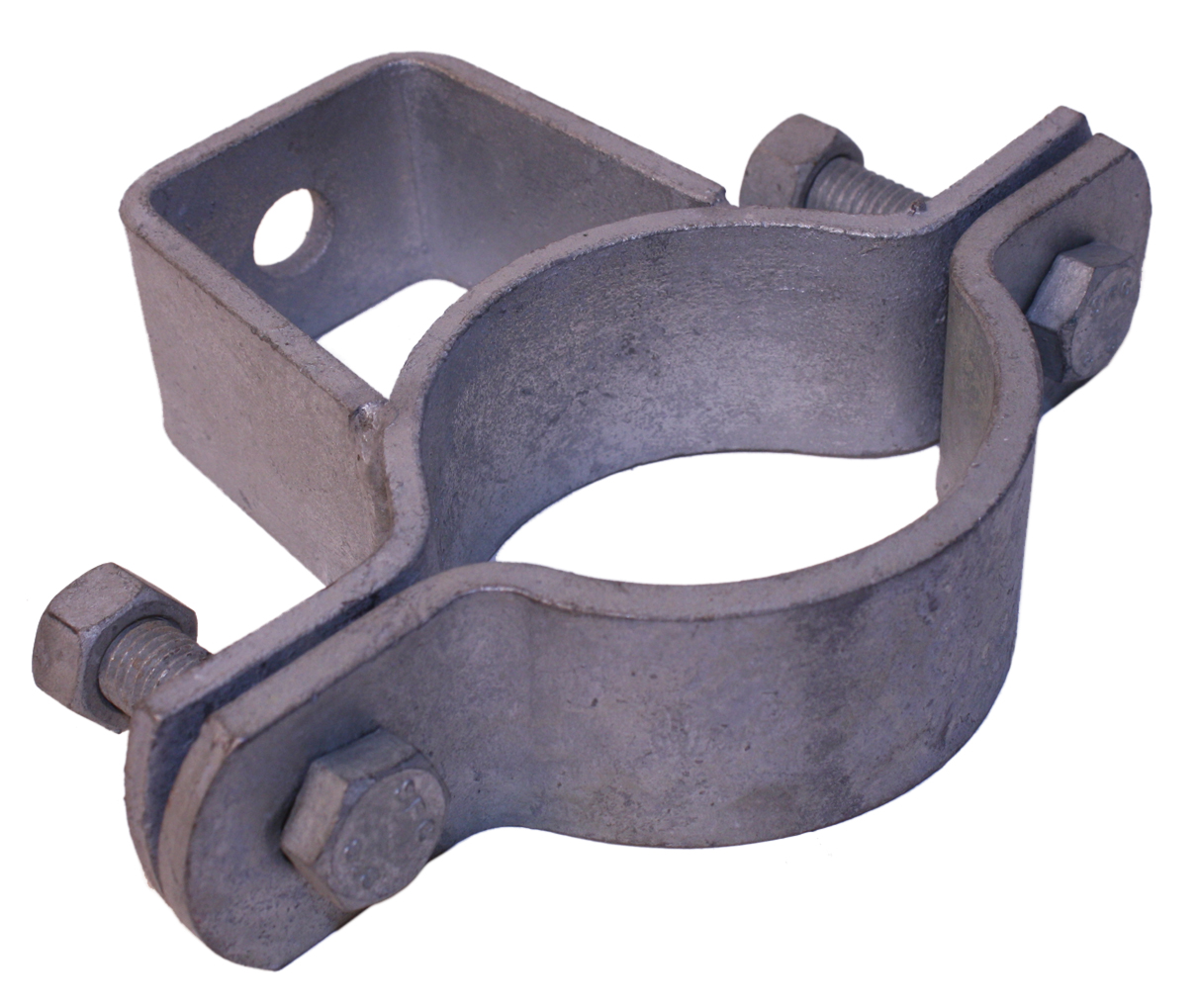 Two Piece Pipe Clamp with Yoke