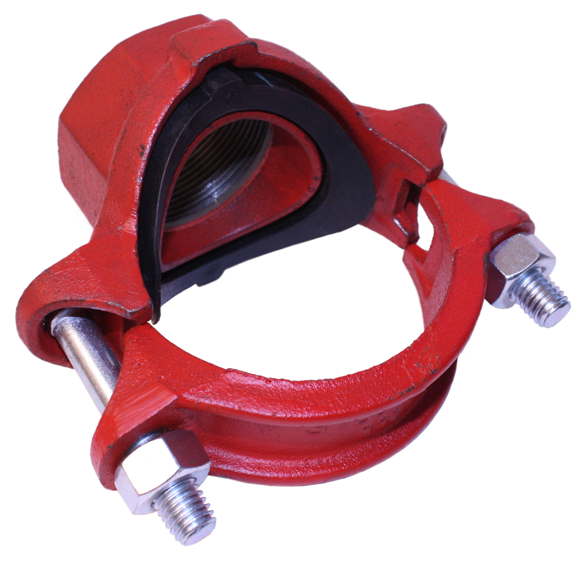 Roll Groove Mechanical Tee BSP Outlet