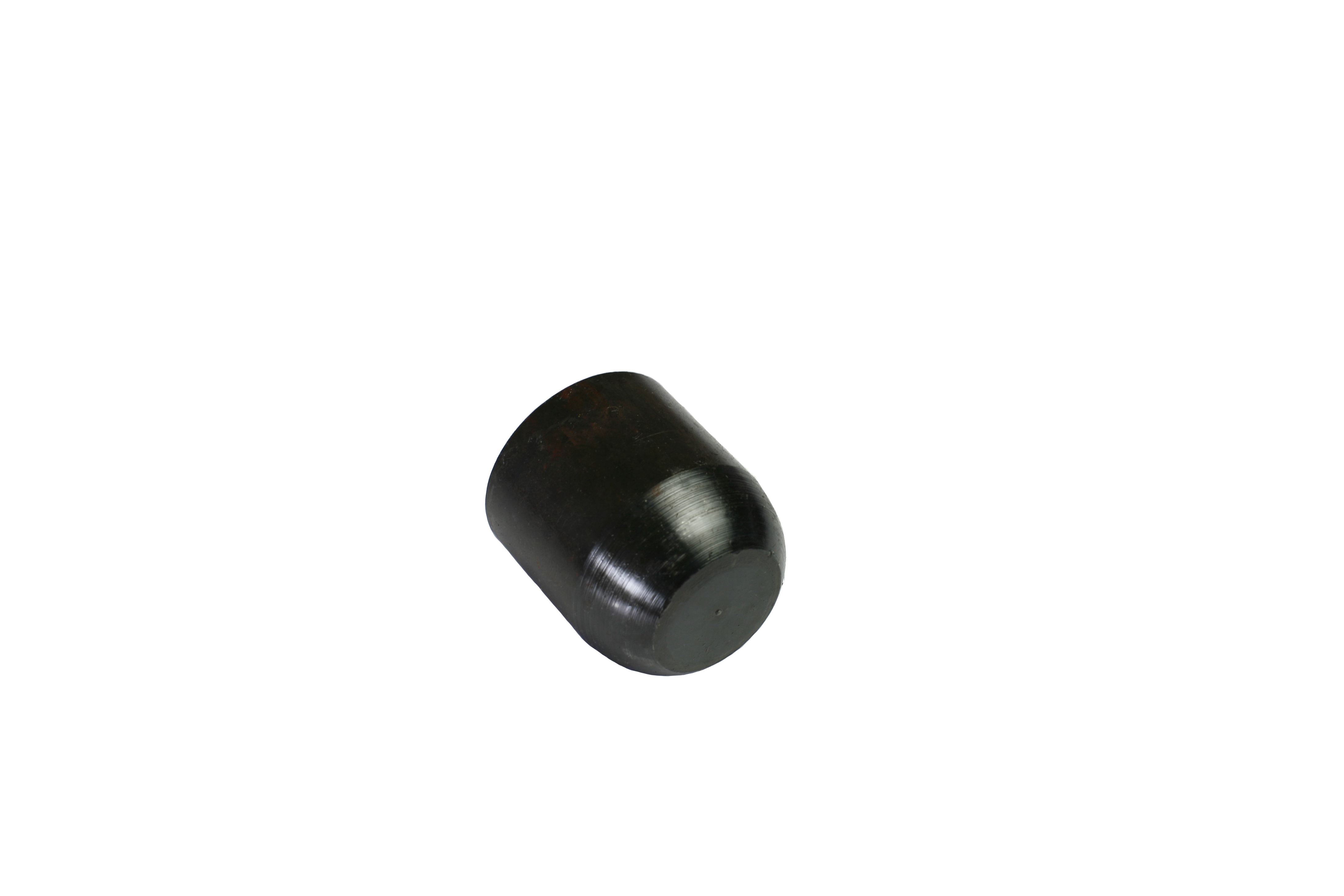 Black & Galvanised Mild Steel Cap