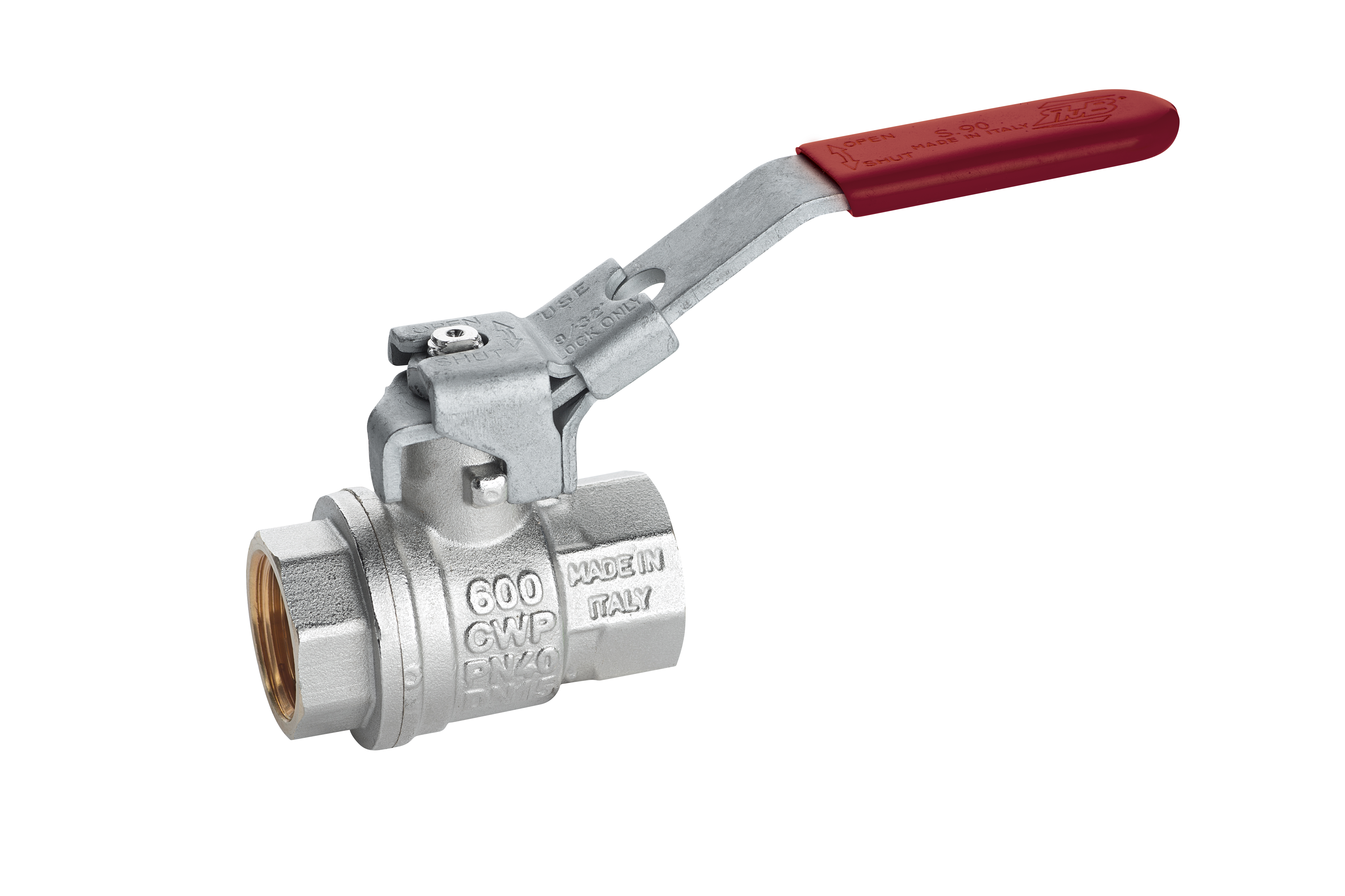 RUB S.51 Brass Ball Valve Long Pattern