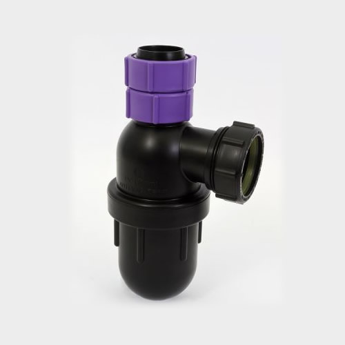 Vulcathene Anti-Siphon  Bottle Trap