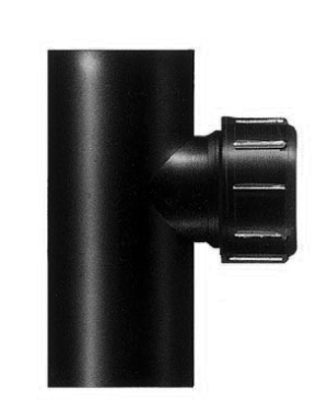 PE  Access Pipe with Screw Cap 88°