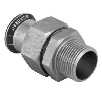 Mapress SS Adaptor Male Thread, NPT