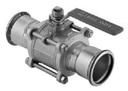 Mapress 316 Stainless Steel Ball Valve With Level Handle