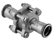 Mapress 316 Stainless Steel Non Return Valve CIIR/PTFE