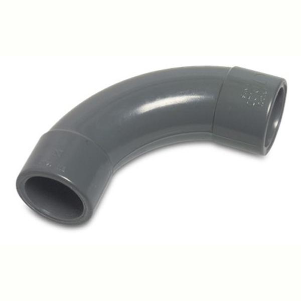 PVC 90° Sweep Bend Moulded Plain