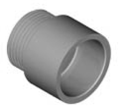 uPVC Valve Socket Male Threaded NZS